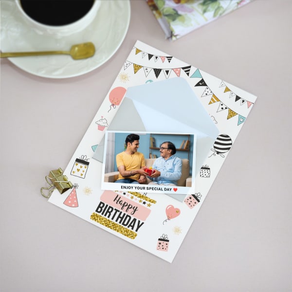 Birthday Special Personalized Greeting Card With Envelope