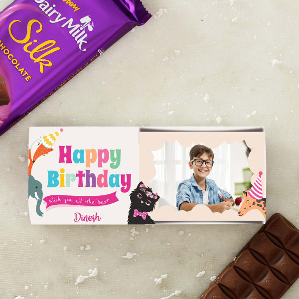 Birthday Wish Chocolate Bar In Personalized Cover