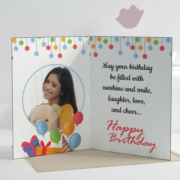 Birthday Wishes Personalized Greeting Card: Gift/Send Greeting Cards ...