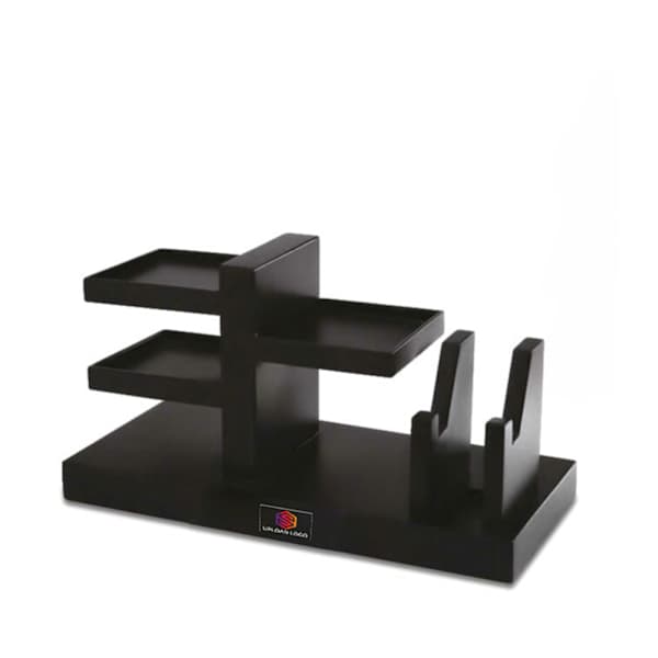 Black Multi-Purpose Desk Organizer