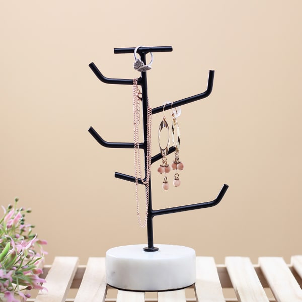 Black Tree Tower for Jewelry