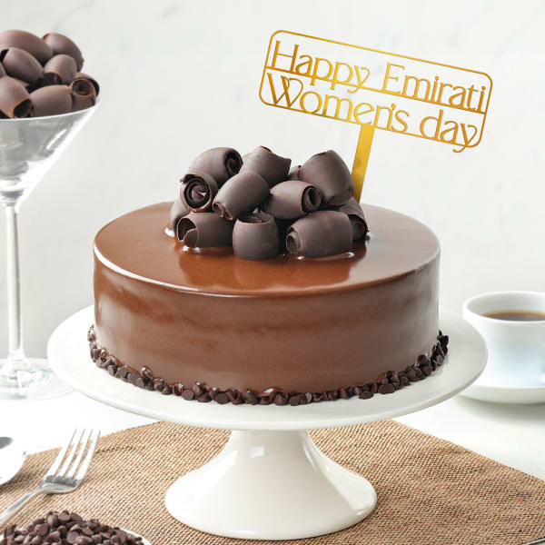 Blissful Womens Day Chocolate Cake (1 Kg)