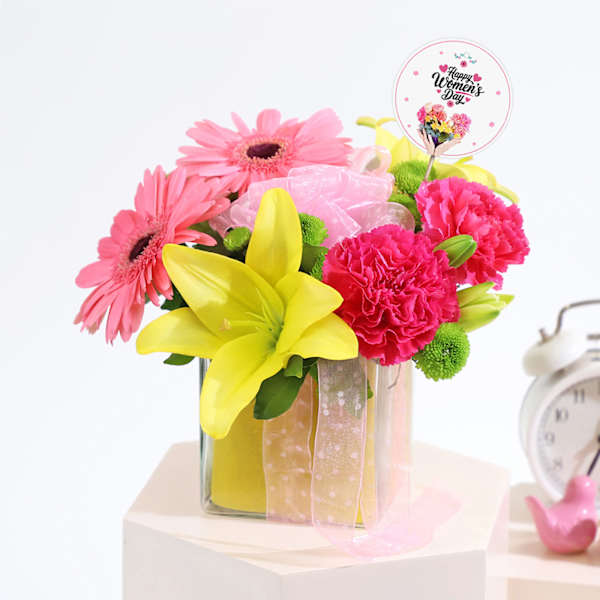 Blooming Beauty Women's Day Arrangement