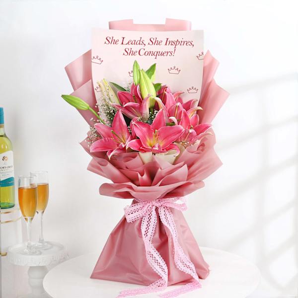 Blooming Strength Women's Day Bouquet