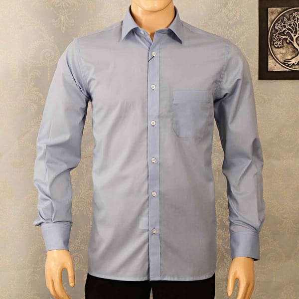 Blue Formal Shirt for Men by Peter England