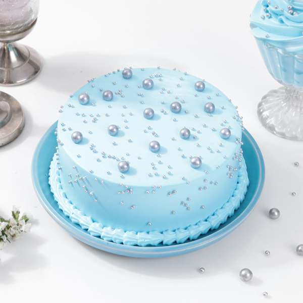 Blue Pearls Cake (Half Kg)