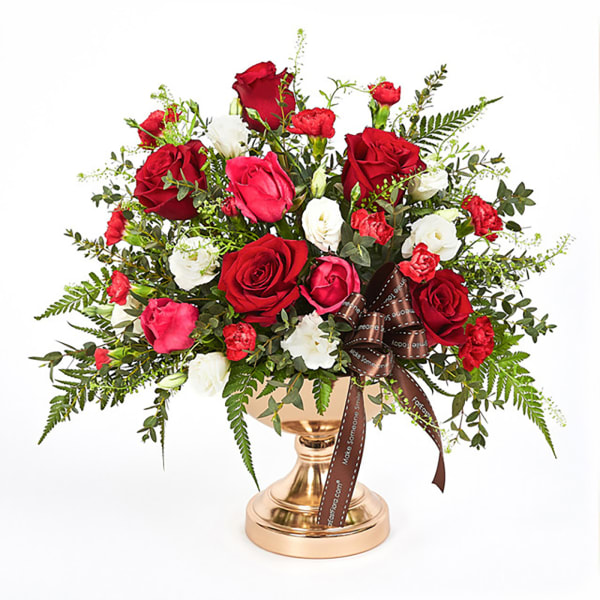 Bold Statement Roses Table Flowers
