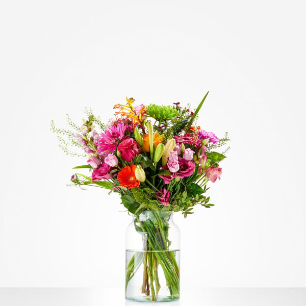 Bouquet: For the best; excl. vase