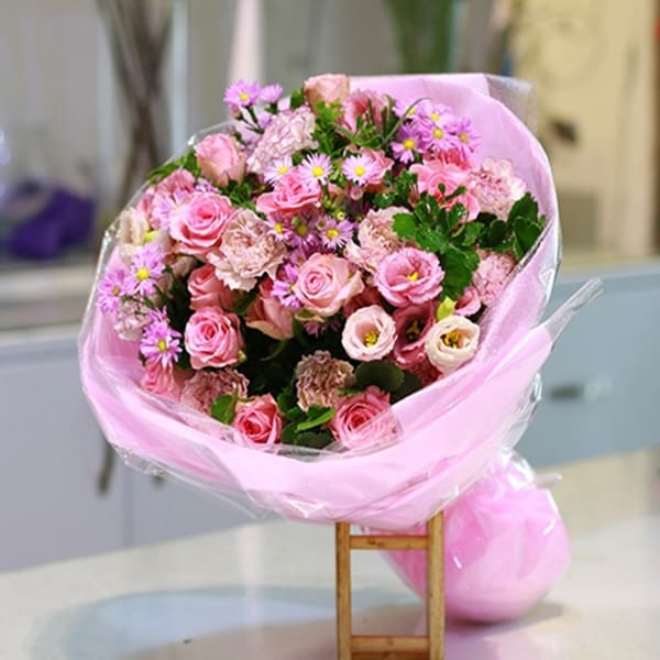 Bouquet in Pinks