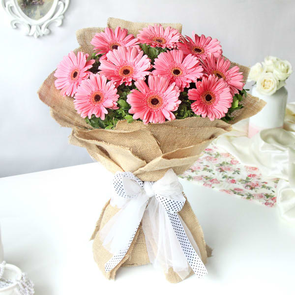 Bouquet of Pink Gerberas