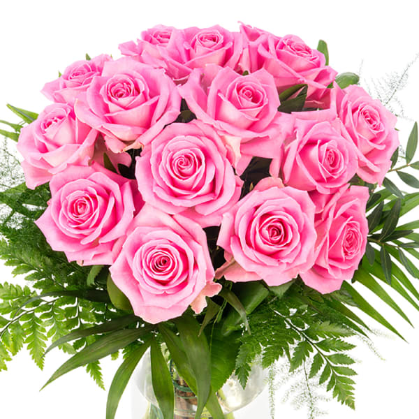 Bouquet of pink roses