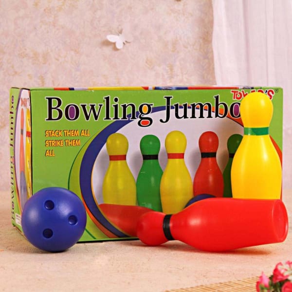 jumbo outdoor bowling set