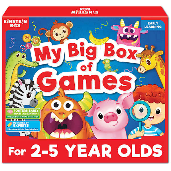 Brain Boosters Game Set For Kids - 3 to 6 Years