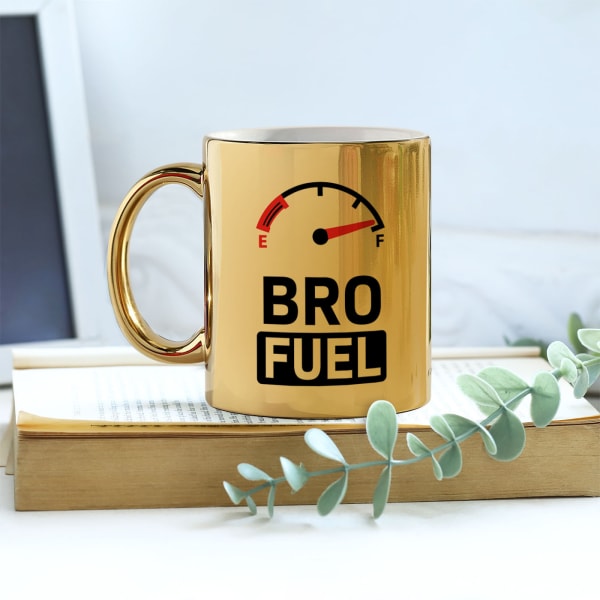 Bro Fuel Metallic Mug