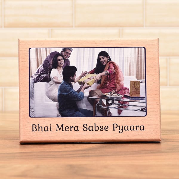 Buddy Bro Special Personalized Wooden Frame