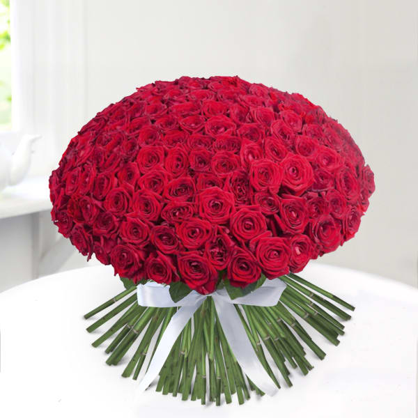 Bunch of 1000 Red Roses