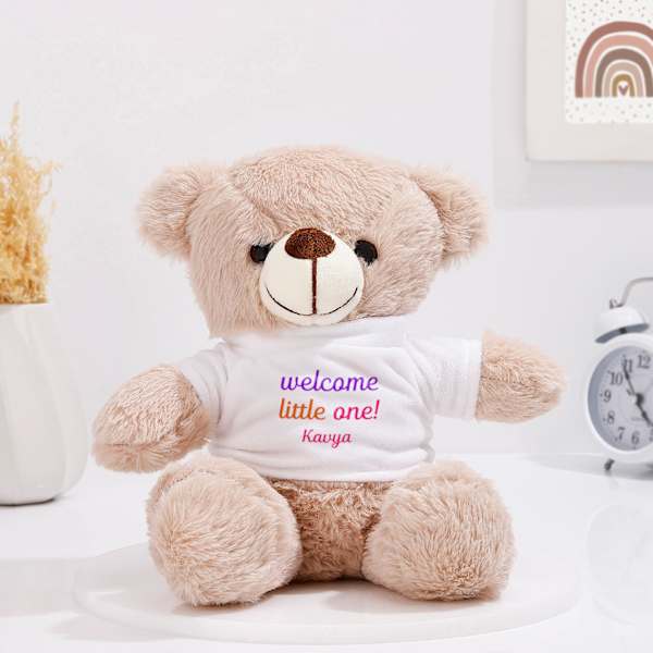 Bundle Of Joy Personalized Teddy Gift For New Baby