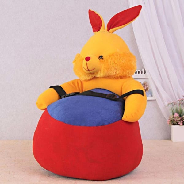 stuffed bunny chair