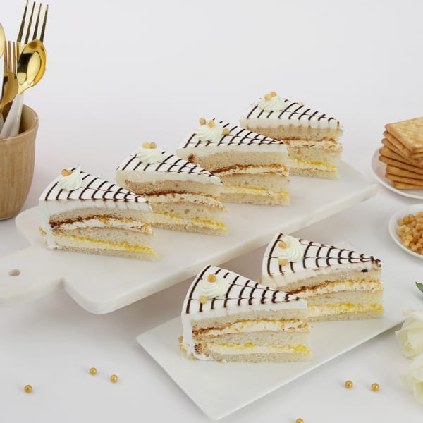 Butterscotch Cream Pastry (Set of 6)