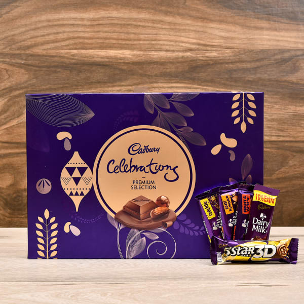 Cadbury Celebrations Premium Assorted Chocolate Gift Pack Gift Send Gourmet Gifts Online L11074651 Igp Com