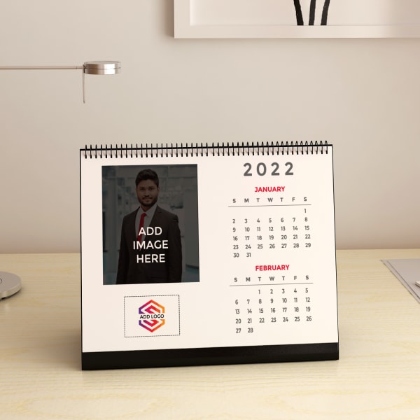 Calendar - Customizable with Image & Logo