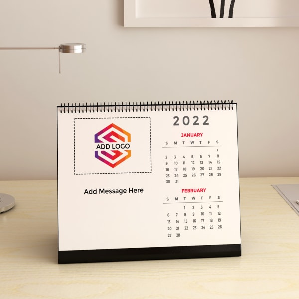 Calendar - Customizable with Logo & Message