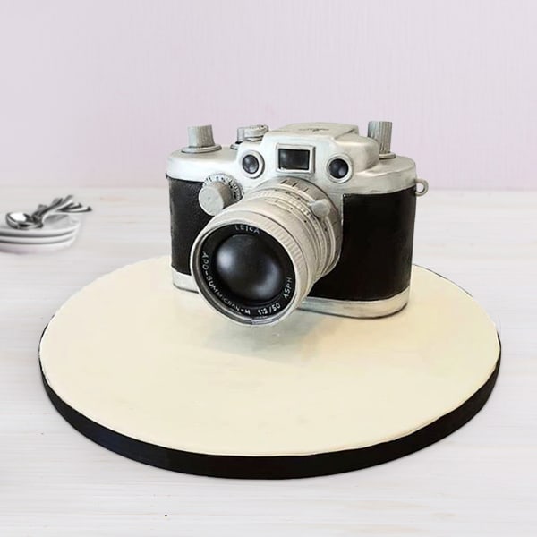 Camera Fondant Cake (3 Kg)
