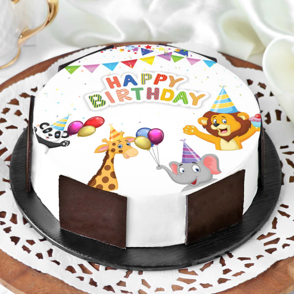 Cartoon Birthday Cake (1 Kg)