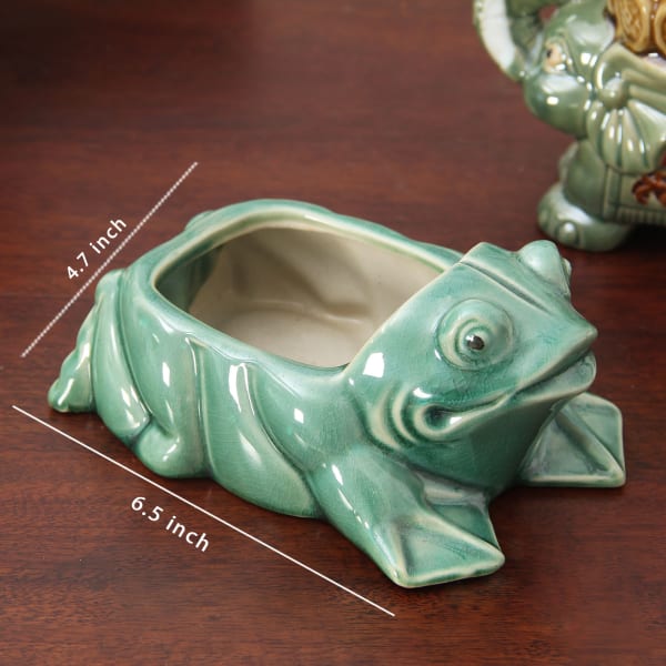Ceramic Animal Shaped Multipurpose Desk Organizer Gift Send Home
