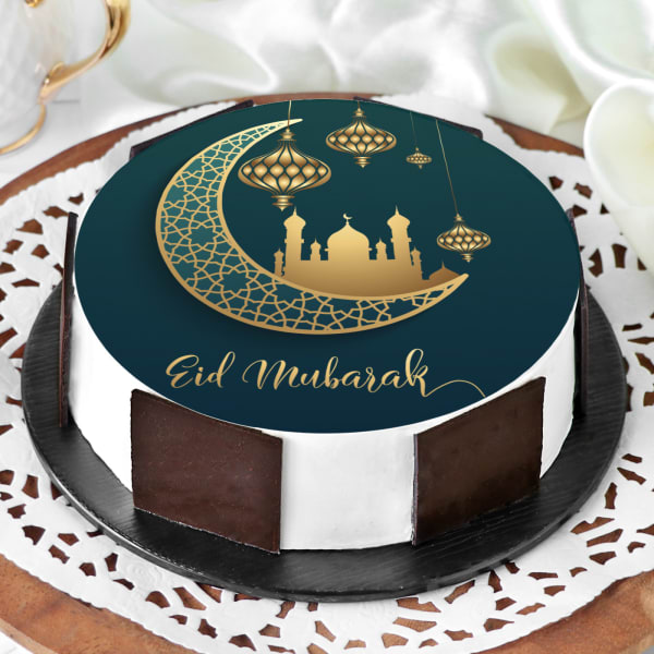 Chand Raat Eid Mubarak Cake (1 Kg)