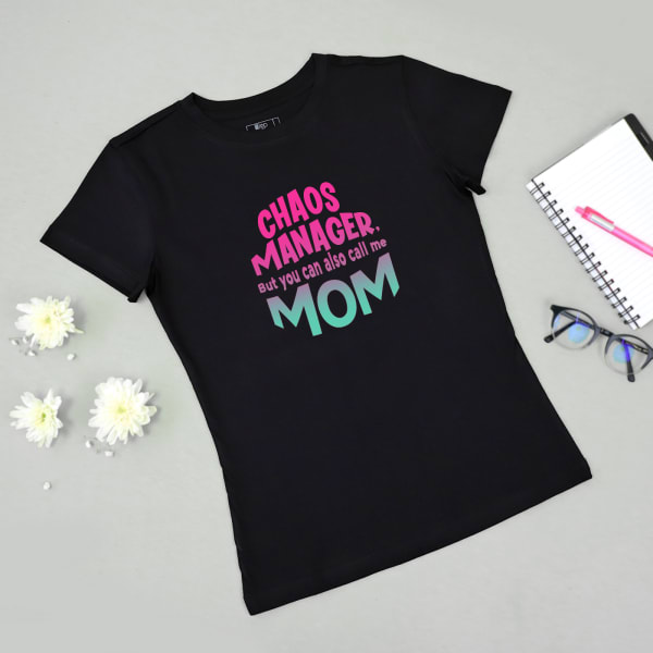 Chaos Manager Mom T-shirt