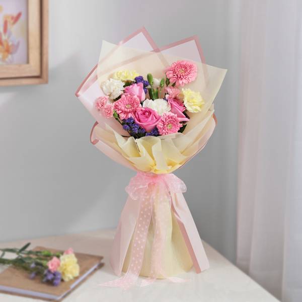 Charming Blossoming Joy Floral Bouquet