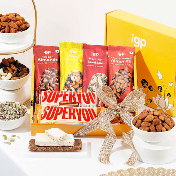 Cheesy Nutrition Snacks Hamper