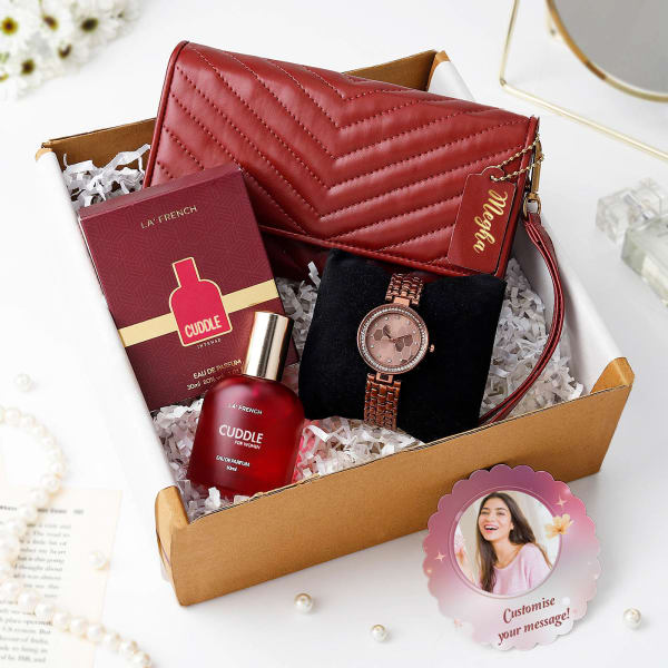 Cherished Luxe Personalized Gift Set For Women