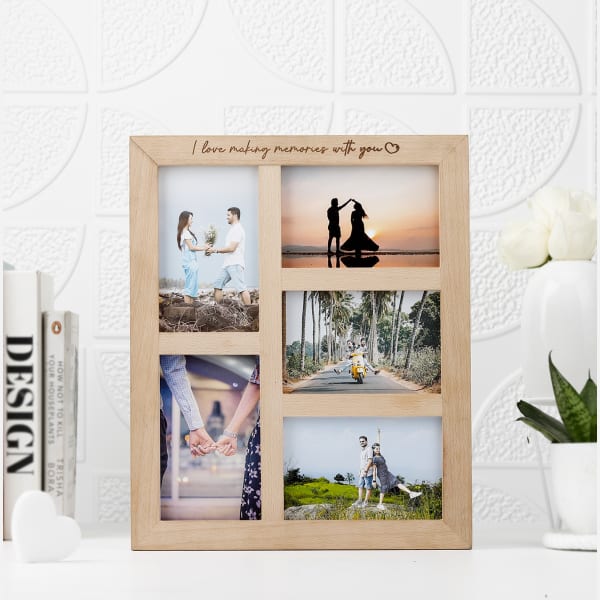 Cherished Memories Personalized Collage Photo Frame