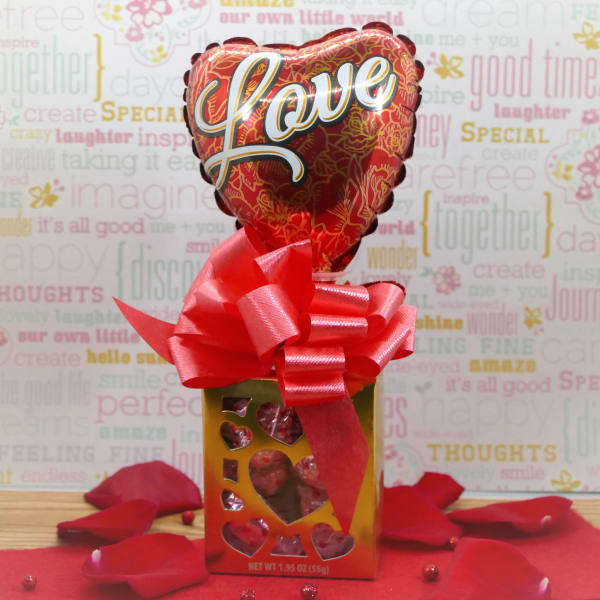 Chocolate Box with Rose
