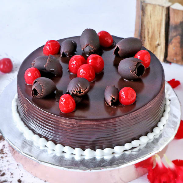 Chocolate Cake with Cherries  (2 KG)
