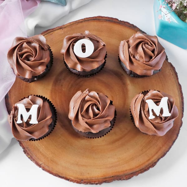 Chocolate Cupcakes for Mom (Pack of 6)