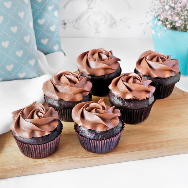 Chocolate Cupcakes (Pack of 6)