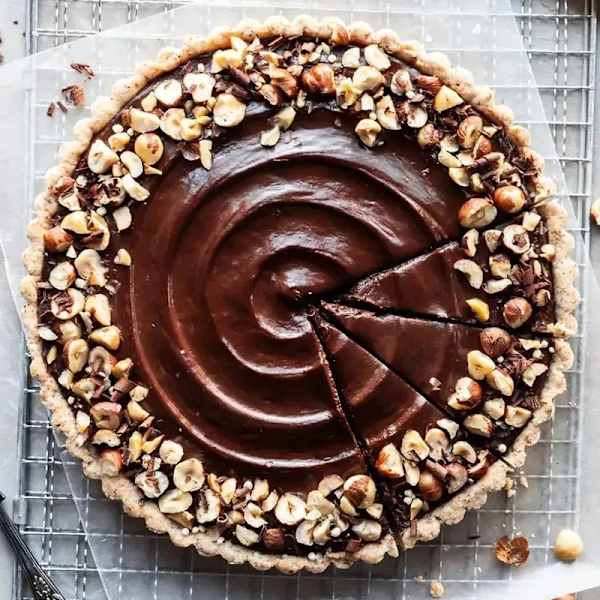 Chocolate Hazelnut Tart