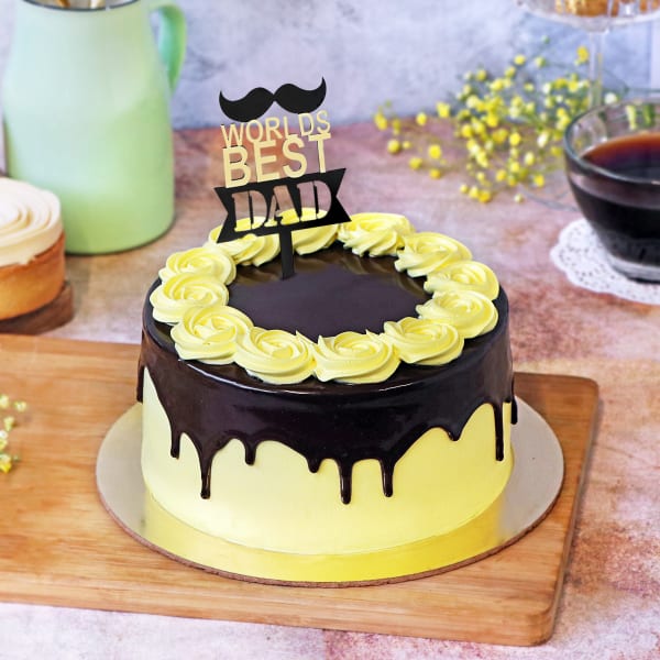 Chocolate Heaven Cream Cake For Dad (1Kg)