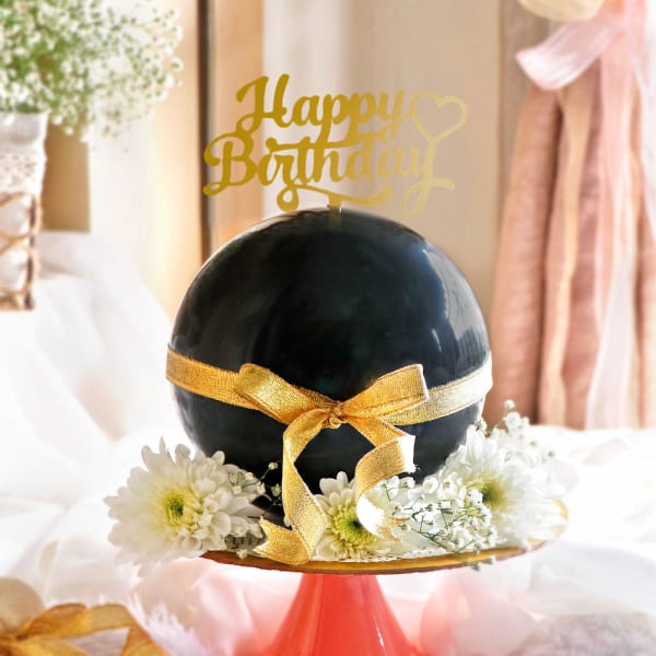 Chocolate Pinata Ball Cake for Birthday (1Kg)
