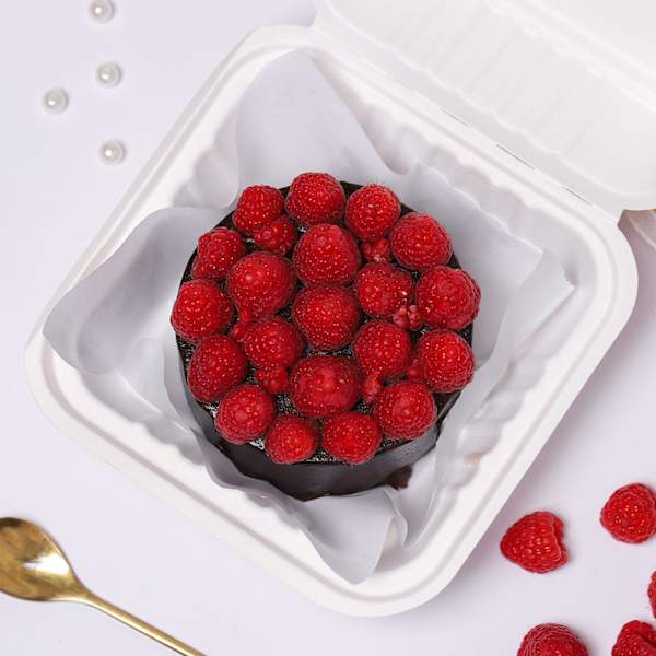 Chocolate Raspberry Indulgence Cake (350 Gm)
