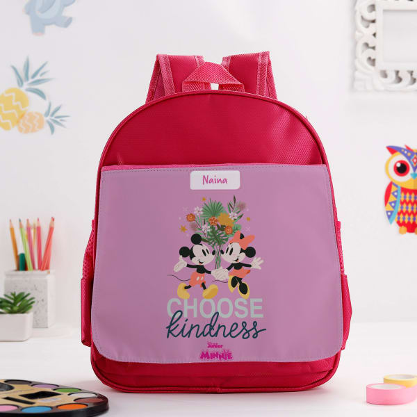Choose Kindness - School Bag - Personalized - Pink