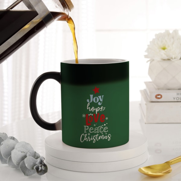 Christmas Charm Personalized Magic Mug