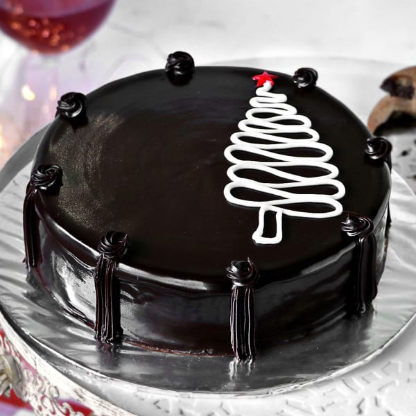 Christmas Chocolate Cake (1 Kg)