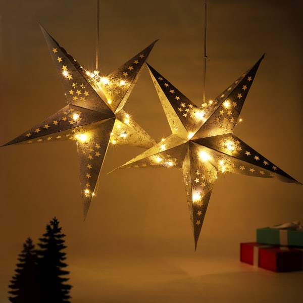 Christmas Decor Star LED Lights
