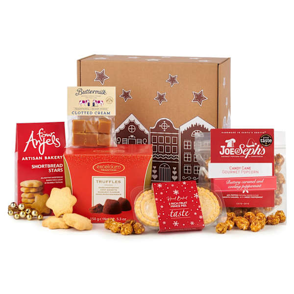 Christmas Delights In Gingerbread Village Gift Box