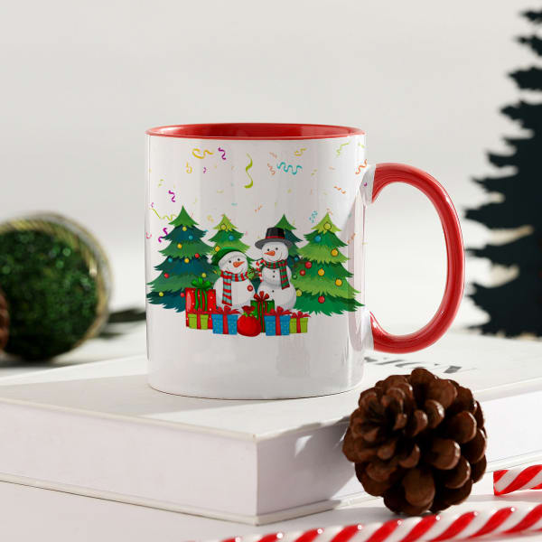 Christmas Snowmen Personalized Mug