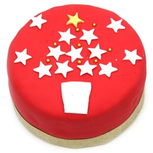 Christmas Star 10 inches Cake